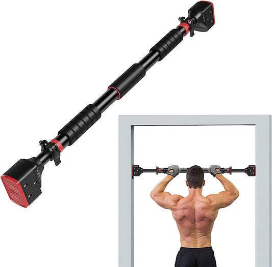 Doorway Chin-Up and Pull-Up Bar for 28"-36" Doors - Screwless Press Fit Design